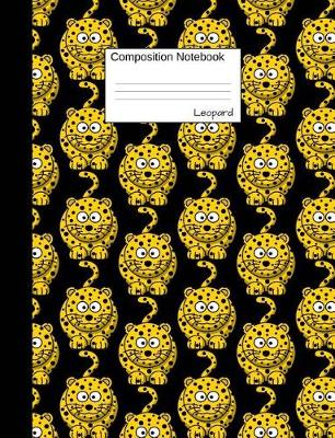 Book cover for Leopard Composition Notebook