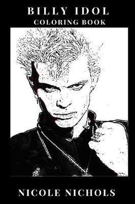 Book cover for Billy Idol Coloring Book