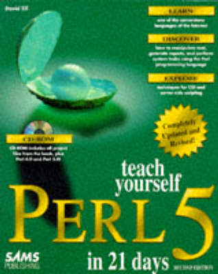 Book cover for Sams Teach Yourself Perl in 21 Days