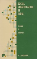 Book cover for Social Stratification in India