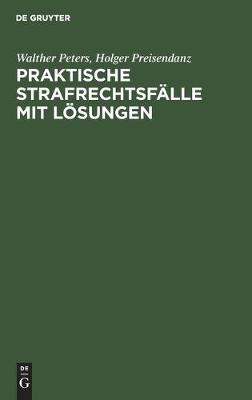 Cover of Praktische Strafrechtsfälle Mit Lösungen