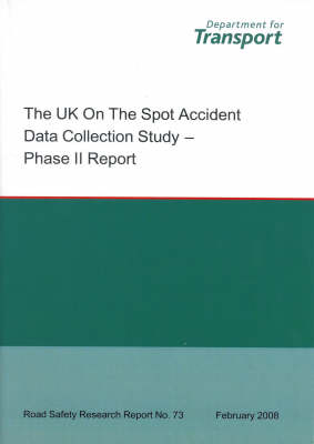 Book cover for The UK on the Spot Accident Data Collection Study