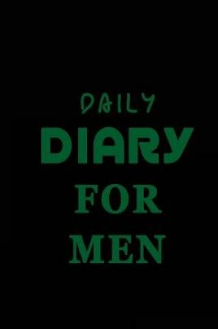 Cover of Daily Diary For Men