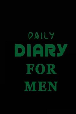 Book cover for Daily Diary For Men