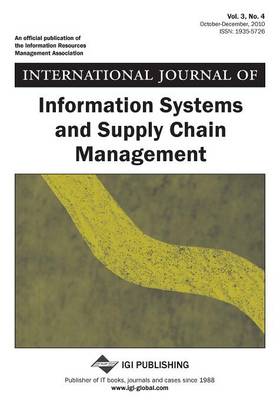 Cover of International Journal of Information Systems and Supply Chain Management