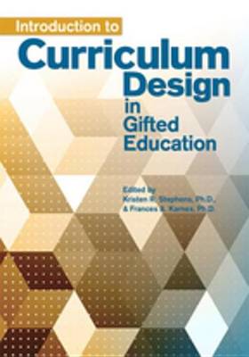 Book cover for Introduction to Curriculum Design in Gifted Education