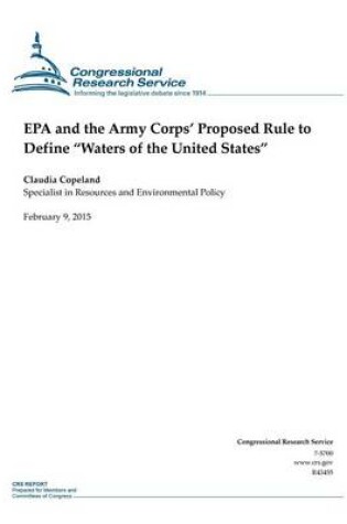 Cover of EPA and the Army Corps' Proposed Rule to Define "Waters of the United States"