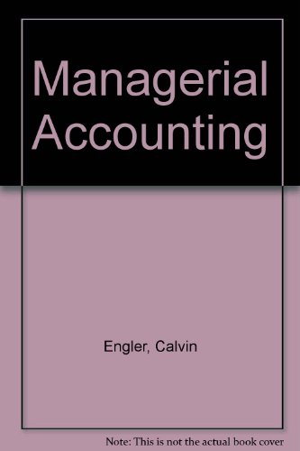 Book cover for Managerial Accounting