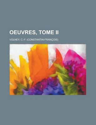 Book cover for Oeuvres, Tome II