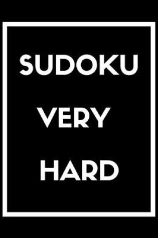 Cover of Sudoku Very Hard