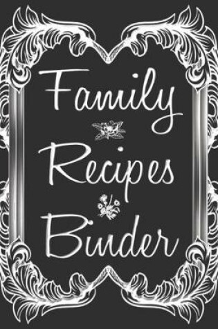 Cover of Family Recipes Binder