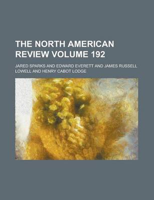 Book cover for The North American Review Volume 192