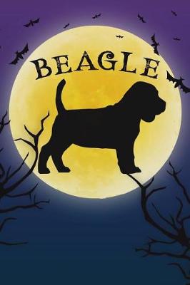 Book cover for Beagle Notebook Halloween Journal