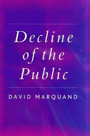 Cover of Decline of the Public