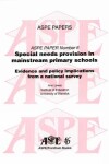 Book cover for Special Needs Provision in Mainstream Primary Schools