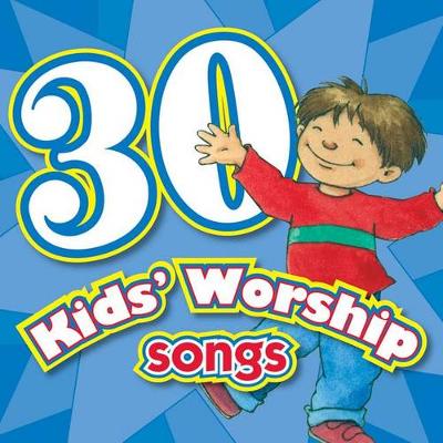 Book cover for 30 Kids Worship Songs CD