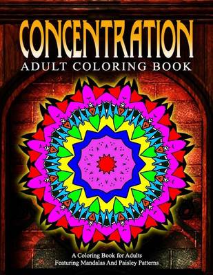 Cover of CONCENTRATION ADULT COLORING BOOKS - Vol.15