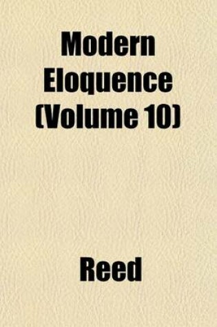 Cover of Modern Eloquence (Volume 10)