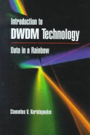 Cover of Introduction to DWDM Technology