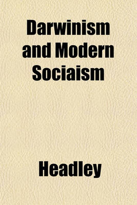 Book cover for Darwinism and Modern Sociaism