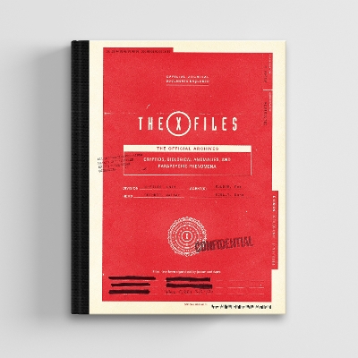 Book cover for The X-Files: The Official Archives: Cryptids, Biological Anomalies, and Parapsychic Phenomena