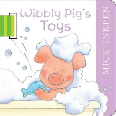 Book cover for Wibbly Pig's Toys