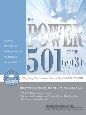 Book cover for The Power of the 501c3 and Why Every Church Needs One