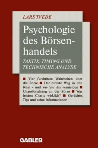 Cover of Psychologie des Börsenhandels