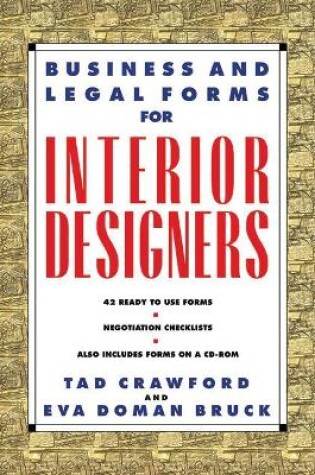 Cover of Business and Legal Forms for Interior Designers