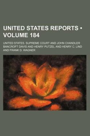 Cover of United States Reports (Volume 184)