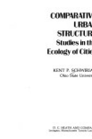 Cover of Comparative Urban Structures