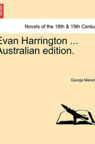 Cover of Evan Harrington ... Australian Edition.