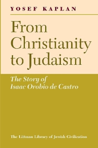 Cover of From Christianity to Judaism