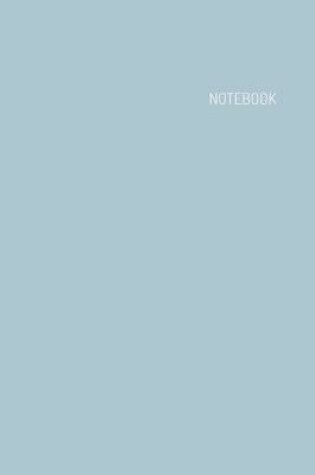 Cover of Notebook (6 x 9 inches) 100 Pages Great Gift Idea Pastel Blue Color Cover