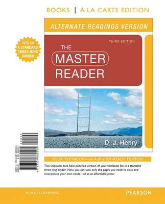 Cover of The Master Reader, Alternate Readings Version