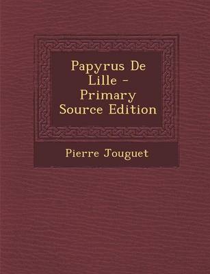 Book cover for Papyrus de Lille