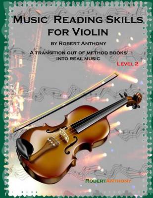 Book cover for Music Reading Skills for Violin Level 2