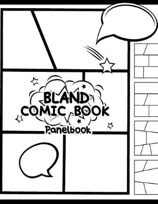 Book cover for Blank Comic Book Panelbook