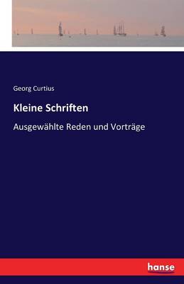 Book cover for Kleine Schriften