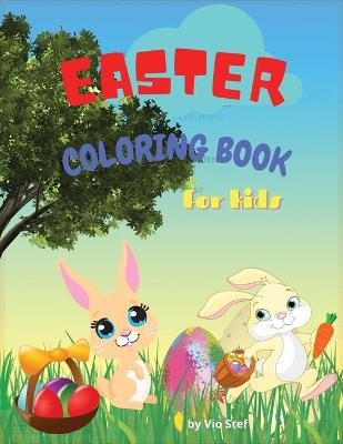 Book cover for Easter Coloring Book for Kids