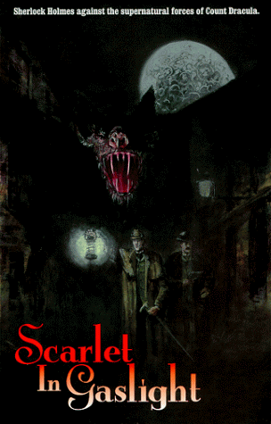 Book cover for Scarlet in Gaslight