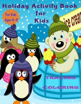 Book cover for Holiday Activity Book for Kids