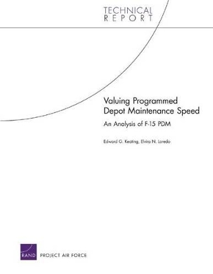 Book cover for Valuing Programmed Depot Maintenance Speed