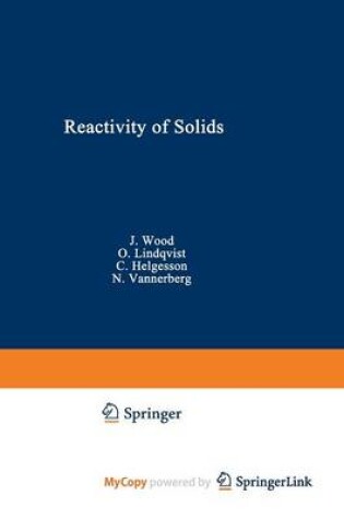 Cover of Reactivity of Solids