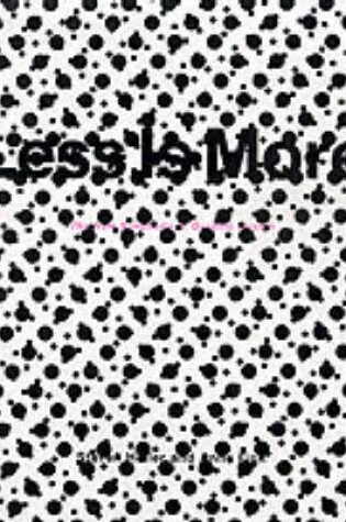 Cover of Less is More