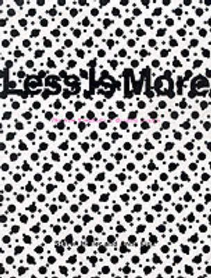 Book cover for Less is More