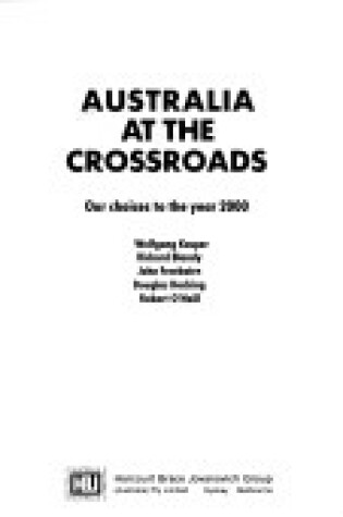 Cover of Australia at the Crossroads