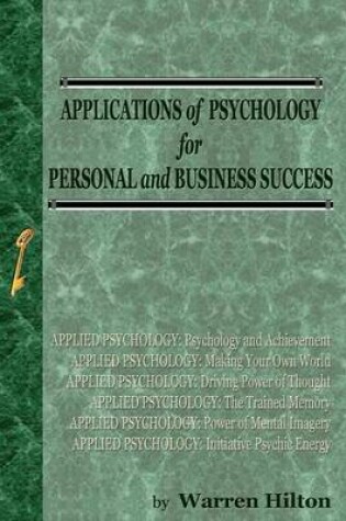 Cover of Applications of Psychology