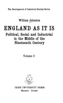 Cover of England as it is