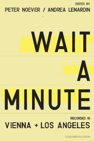 Cover of Wait a Minute